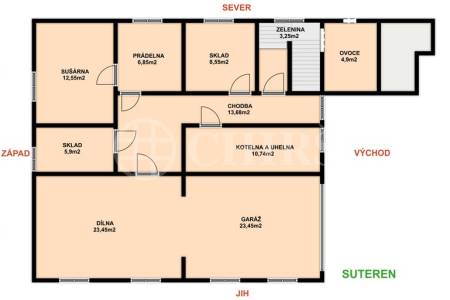 Prodej rodinného domu, 228m², ul. Lánská 337, obec Nižbor, okres Beroun