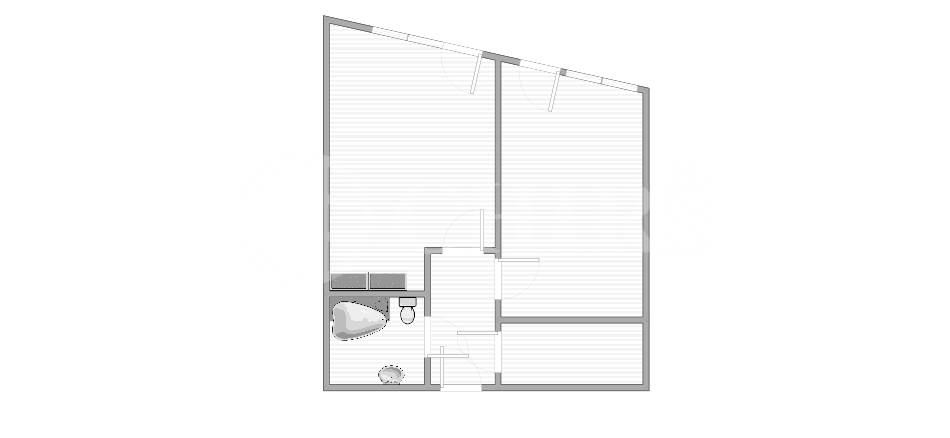 Pronájem bytu 2+kk s terasou a garážovým stáním, OV, 52m2, ul. Nad Dalejským údolím 2689/5, Praha 5 - Stodůlky