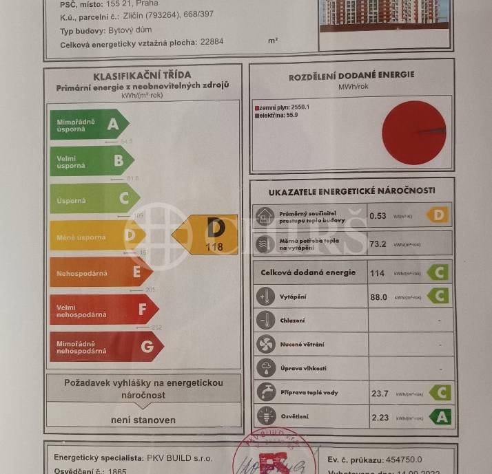 Pronájem bytu 2+kk s lodžií, sklepem a garážovým stáním, OV, 63m2, ul. Sazovická 479/19, Praha 5 - Zličín