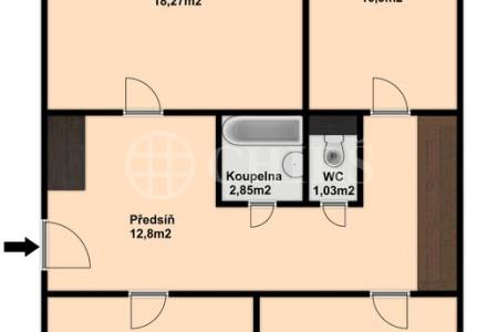 Prodej bytu 3+1 s lodžií, OV, 71m2, ul. Mezi Školami  2478/23, Praha 5 - Stodůlky