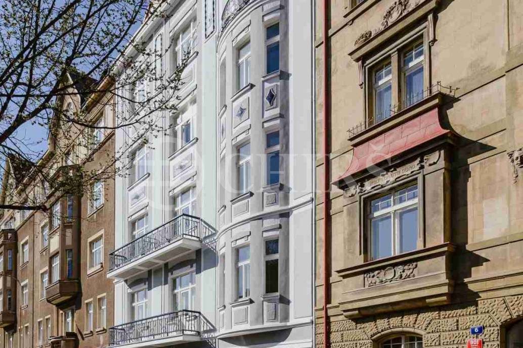 Prodej bytové jednotky 2+kk, OV, 43,2 m², ul. Na Výšinách 900/8, Praha 7 - Bubeneč